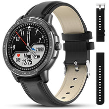 Load image into Gallery viewer, AMATAGE Smart Watch for Men Android Phones iPhone, Fitness Tracker Watch with Heart Rate and Blood Pressure Monitor, Waterproof Activity Fitness Tracker with 23 Sport Modes, 1 Extra Band(Black)
