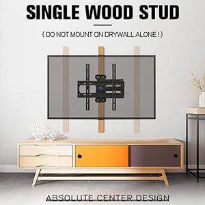 Mounting Dream UL Certificated TV Mount Full Motion for 26-55 Inch LED,LCD,OLED Flat Screen TV, Perfect Center Design, TV Wall Mount Bracket with Articulating Arm up to VESA 400x400mm, 60 lbs, MD2377