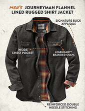 Load image into Gallery viewer, Legendary Whitetails Men's Journeyman Shirt Jacket, Tarmac, 5X-Large
