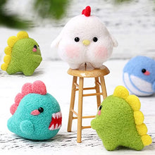 Load image into Gallery viewer, Needle Felting Starter Kit, Complete Needle Felting Tools Animal Doll Felting Kit with Felting Needles, Safety Eyes, Instructions, Felting Foam Mat, and Other Tools for Felting Beginner Supplies
