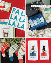 Load image into Gallery viewer, Kimberbell Home for The Holidays: 8 Curated Machine Embroidery Design Projects on USB, Step-by-Step Instructions for Beginner to Advanced, Variety of Techniques, Hoop Sizes: 5x7, 6x10, 8x12, 9x14
