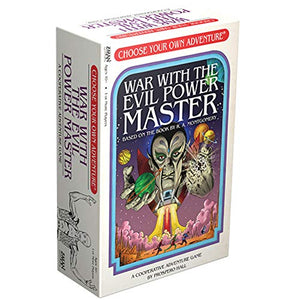 Choose Your Own Adventure War with the Evil Power Master Board Game | Cooperative Adventure Game for Adults and Kids | Ages 10+ | 1+ Players | Average Playtime 1+ Hours | Made by Z-Man Games