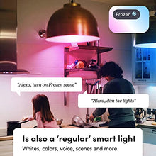 Load image into Gallery viewer, LIFX Clean, A19 1100 lumens, Full Color with Antibacterial HEV, Wi-Fi Smart LED Light Bulb, No Bridge Required, Works with Alexa, Hey Google, HomeKit and Siri.
