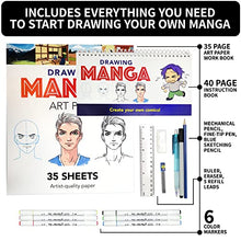 Load image into Gallery viewer, SpiceBox Children's Art Kits Petit Picasso Drawing Manga, Multi Colors (13572)
