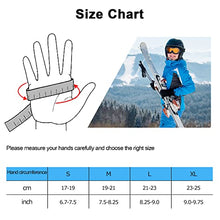 Load image into Gallery viewer, Cevapro -30℉ Waterproof Winter Gloves Suede 3M Insulated Gloves for Men Women Cold Weather Running Hiking Skiing
