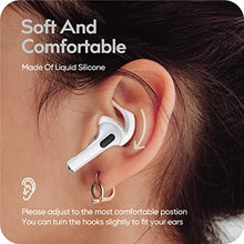 Load image into Gallery viewer, Gcioii 3 Pairs AirPods 3 Ear Hooks Covers [Added Storage Pouch] Anti Slip Wings Ear Covers, Grip Tips Accessories Compatible with Apple AirPods 3rd Generation (White, Medium)
