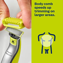 Load image into Gallery viewer, Philips Norelco OneBlade Face + Body Hybrid Electric Trimmer and Shaver, QP2630/70

