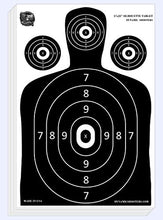 Load image into Gallery viewer, Dynamic Shooters – 100 Sheet 17X25-inch Made in USA Large Paper Silhouette Range Shooting Targets - Firearm, Rifle, Gun, Pistol, BB Guns, Airsoft, Pellet Gun, Air Rifle
