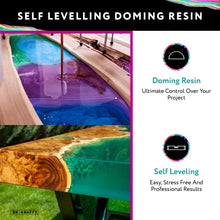 Load image into Gallery viewer, DR CRAFTY Clear Epoxy Resin - Deep Pour Epoxy Casting Resin Kit - Clear Epoxy Resin for Resin Molds, Table Top, Art Resin, Craft, Jewelry Casting, DIY, Tumblers &amp; Wood - 2 Gallon, 2 Part Resin Kit
