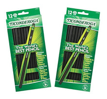 Load image into Gallery viewer, Dixon Ticonderoga Wood-Cased #2 Pencils, Case of 72, Black
