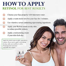 Load image into Gallery viewer, Anti-Wrinkle Night Cream with 2.5% Retinol and Hyaluronic Acid - Anti Aging Retinol Moisturizer Cream for Men &amp; Women to Reduce Wrinkles &amp; Dark Spots
