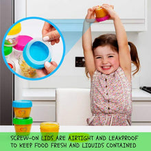 Load image into Gallery viewer, EVLA&#39;S Baby Food Maker, Food Processor Blender Grinder Steamer and Baby Food Storage Glass Jars for Healthy,Homemade Food with 6 Reusable Pouches
