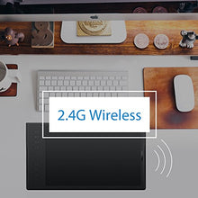 Load image into Gallery viewer, Huion Inspiroy Q11K Wireless Graphics Drawing Tablet Digital Art Tablet with 8192 Pressure Sensitivity 8 Express Keys Glove-11inch, Compatible with Mac Windows
