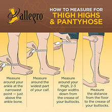 Load image into Gallery viewer, Allegro 15-20mmHg Essential 26 Sheer Support Pregnancy Compression Pantyhose - Women&#39;s Maternity Hose with Closed Toe
