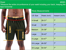 Load image into Gallery viewer, Neleus Men's Basketball Shorts 7" Workout Running Shorts,6083,3 Pack,Black/Blue/Red,L
