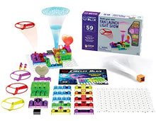 Load image into Gallery viewer, E-Blox Circuit Blox Builder - 59 Projects Circuit Board Building Blocks Toys Set for Kids Ages 8+
