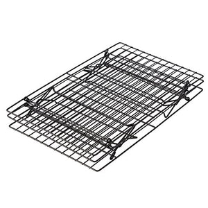Wilton Excelle Elite 3-Tier Cooling Rack for Cookies, Cake and More, Black