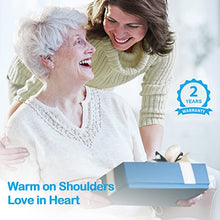 Load image into Gallery viewer, Heating Pad for Neck and Shoulders, 2lb Large Weighted Neck Heating Pad Electric for Neck Shoulder Pain Relief, 6 Heat Settings 4 Auto-Off, Gifts for Women Men Mom Dad, 16&quot;x23&quot; (Blue)
