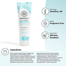 Load image into Gallery viewer, The Honest Company Purely Sensitive Face + Body Lotion | Dermatologist Tested | Fragrance Free | Body Lotion for Sensitive Skin | Baby Lotion | Calendula &amp; Aloe | 8.5 Fl Oz
