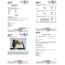 Load image into Gallery viewer, OUXX Mens Work Boots, YKK Zipper, Steel Toe Slip-Resistant Rubber Leather Safety Shoes, Waterproof, Puncture-Proof, Breathable, Comfortable(Black, OX018, US 7.5)
