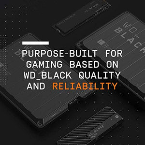 WD_Black 5TB P10-Game Drive, Portable External Hard Drive Compatible with Playstation,-Xbox, PC, & Mac - WDBA3A0050BBK-WESN