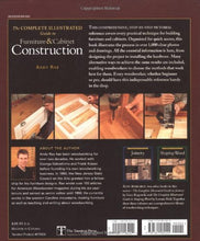 Load image into Gallery viewer, The Complete Illustrated Guide to Furniture &amp; Cabinet Construction
