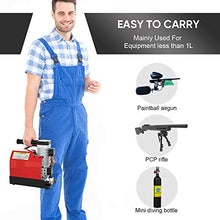 Load image into Gallery viewer, GX CS2 Portable PCP Air Compressor, 4500Psi/30Mpa,Oil-Free,Powered by Car 12V DC or Home 110V AC with Adapter (Included), Paintball/Scuba Tank Compressor Pump with Extra Moisture-Oil Separator
