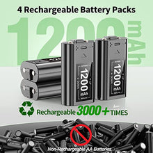 Load image into Gallery viewer, Rechargeable Battery Packs with Charger for Xbox Series X /S &amp; Xbox One 1 X/S/Elite Controller, OIVO Controller High-Capacity Battery Packs Rechargeable for Xbox 1 /One / Series X / S Controller
