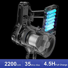 Load image into Gallery viewer, APOSEN Cordless Vacuum Cleaner, Upgraded Powerful Suction 4 in 1 Stick Vacuum Cleaner 35min-Running Detachable Battery, 1.2L Large-Capacity Dust Cup Vacuum Ideal for Hard Floor Carpet Pet Hair-H120
