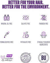 Load image into Gallery viewer, Purple Hair Mask for Blonde, Platinum &amp; Silver Hair - Banish Yellow Hues: Blue Masque to Reduce Brassiness &amp; Condition Dry Damaged Hair - Sulfate Free Toner
