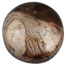 Load image into Gallery viewer, SUNYIK Natural Banded Agate Palm Stones Worry Pocket Stone, Polished Irregular Shaped Sphere Decortarion 1.5“-2”
