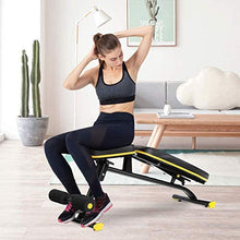 Load image into Gallery viewer, Adjustable Weight Bench for Home Gym, Doufit WB-01 Foldable Workout Bench Press, Indoor Multi-Purpose Exercise Incline Decline Bench
