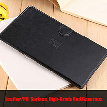 Load image into Gallery viewer, DRIDOUAM Mobile Phone Screen Magnifier 8" HD Screen Enlarger 3D Movies Amplifier Foldable Holder Stand Smartphones, PU Leather, Black
