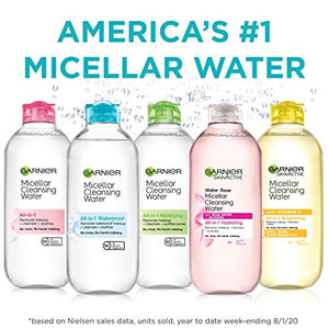 Garnier SkinActive Micellar Cleansing Water For All Skin Types, 13.5 Ounces (Pack of 2)