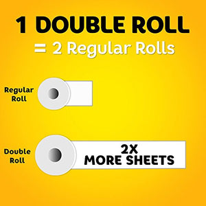 Bounty Essentials Select-A-Size Paper Towels, White, Double Rolls