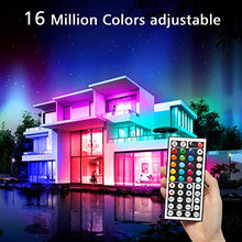 Load image into Gallery viewer, DAYBETTER Led Lights 30ft, Led Strip Lights with Remote and Power Supply Flexible, RGB Color Changing Led Lights for Bedroom Kitchen Home Party
