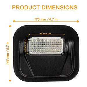 LED MultiPro Tailgate Step Light - LED Truck Bed Multi-Pro Lamp with GMC Sierra 1500 2019-2020 2500 3500 HD with MultiPro Tailgate 2020 Replacement for 84347814(OEM)
