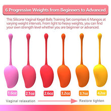 Load image into Gallery viewer, Kegel Balls for Women Beginners &amp; Advanced, Ben Wa Balls Sets(6 Pcs Set), Kegel Exerciser Weights Products for Tightening,Doctor Recommended for Women &amp; Girls Bladder Control &amp; Pelvic Floor Exercises
