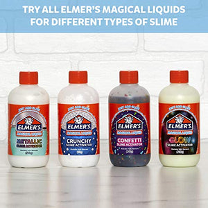 Elmer’s Glow In The Dark Slime Activator | Magical Liquid Glue Slime Activator, 8.75 FL. oz. Bottle - Great for Making Glow In The Dark Slime