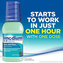 Load image into Gallery viewer, Imodium A-D Liquid Anti-Diarrheal Medicine, Loperamide Hydrochloride, Mint, 8 Fl Oz
