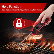 Load image into Gallery viewer, ThermoPro TP19 Waterproof Digital Meat Thermometer for Grilling with Ambidextrous Backlit &amp; Thermocouple Instant Read Thermometer Kitchen Cooking Food Thermometer for Candy Water Oil BBQ Grill Smoker
