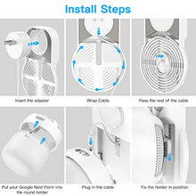 Load image into Gallery viewer, Koroao Outlet Holder Only for Google Nest WiFi Point, No Tools Required and No Cord Clutter Easy Moved Holder Bracket Compatible with Google Nest WiFi Point (3-Pack)
