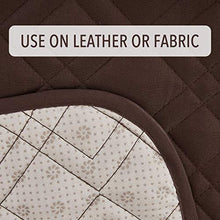 Load image into Gallery viewer, Rose Home Fashion RHF Anti-Slip Oversized Recliner Cover for Leather Sofa &amp; Oversized Recliner Covers, Slipcovers for Recliner, Recliner Covers, Recliner Chair Covers(Recliner-Oversized:Chocolate)
