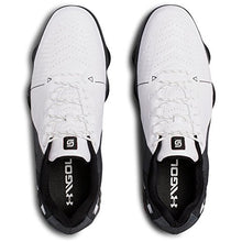 Load image into Gallery viewer, Under Armour Men's Spieth 2 Golf Shoe, White(104)/Black, 10.5
