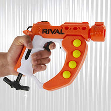 Load image into Gallery viewer, NERF Rival Curve Shot -- Flex XXI-100 Blaster -- Fire Rounds to Curve Left, Right, Downward or Fire Straight -- 5 Rival Rounds
