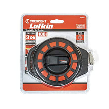 Load image into Gallery viewer, Crescent Lufkin 3/8" x 100' Construction Steel Long Tape - ST100-07
