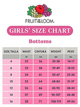 Load image into Gallery viewer, Fruit of the Loom Girls' Big Cotton Boyshort Underwear, 14 Pack-Fashion Assorted, 8
