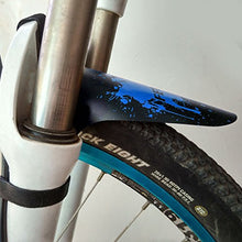 Load image into Gallery viewer, FETESNICE Adjustable MTB Bike Fender, Front/Rear/Downtube Mud Guards, Bicycle Mudguards Set (Blue)
