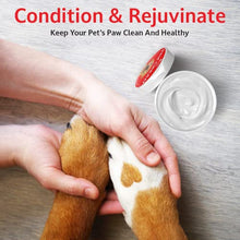 Load image into Gallery viewer, Pet Pull Paw Cream (4 oz) Dog Paw Protector for Heat, Cold &amp; Rough Surfaces - Paw Moisturizer Balm with Natural Waxes &amp; Oils - Puppy Invisible Boot Soothes, Moisturizes, Protects
