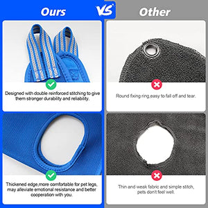 ATESON Pet Grooming Hammock for XL Large Dogs with Nail Clippers/Nail Trimmers/Grooming Scissors, Dog Grooming Harness for Nail Trimming, Pet Grooming Sling Helper